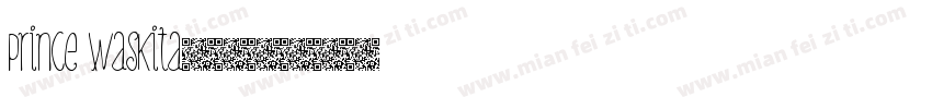 Prince Waskita字体转换